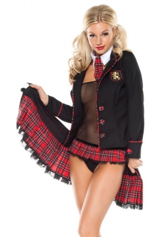 Seductive School Girl Costume